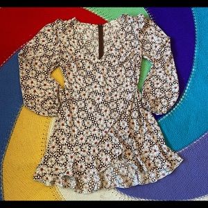 70s floral dress